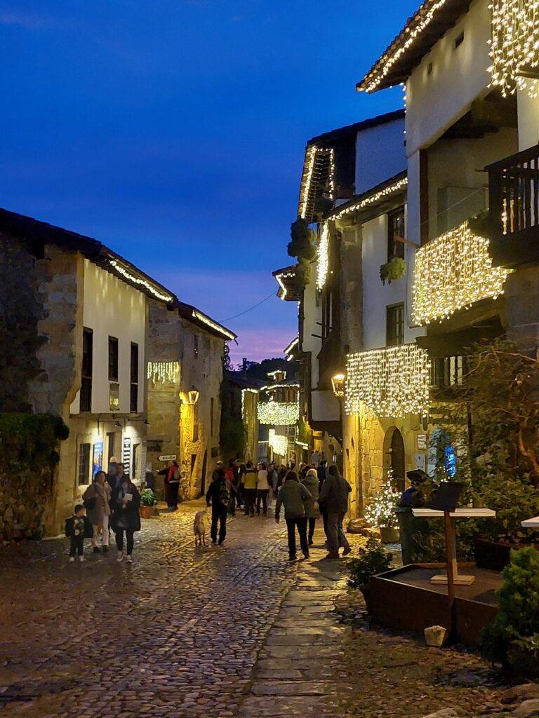 Santillana del Mar during Christmas hicantabria cantabrie kantabria cantabria santander